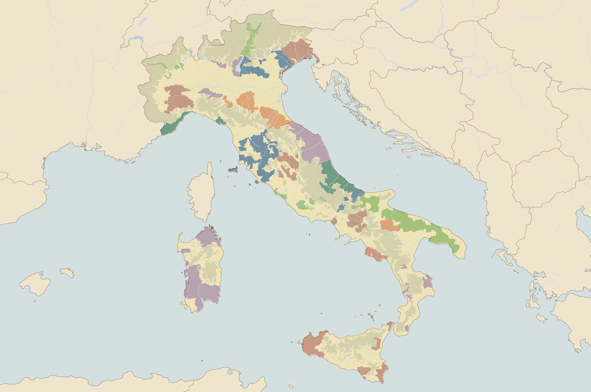 Producenten landkaart